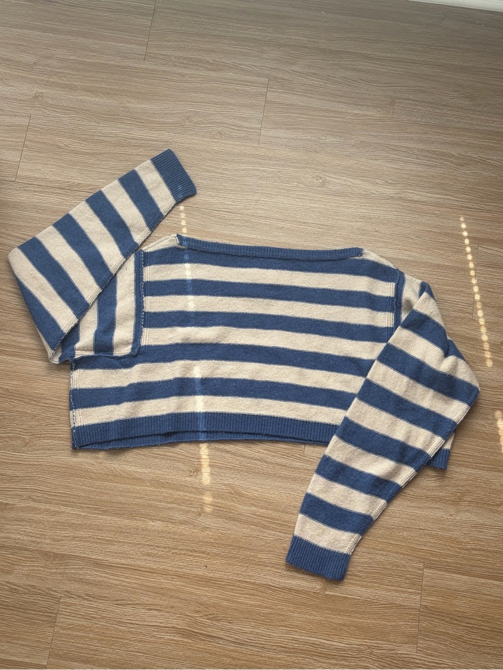 Free People Into the Blue Pullover Sweater